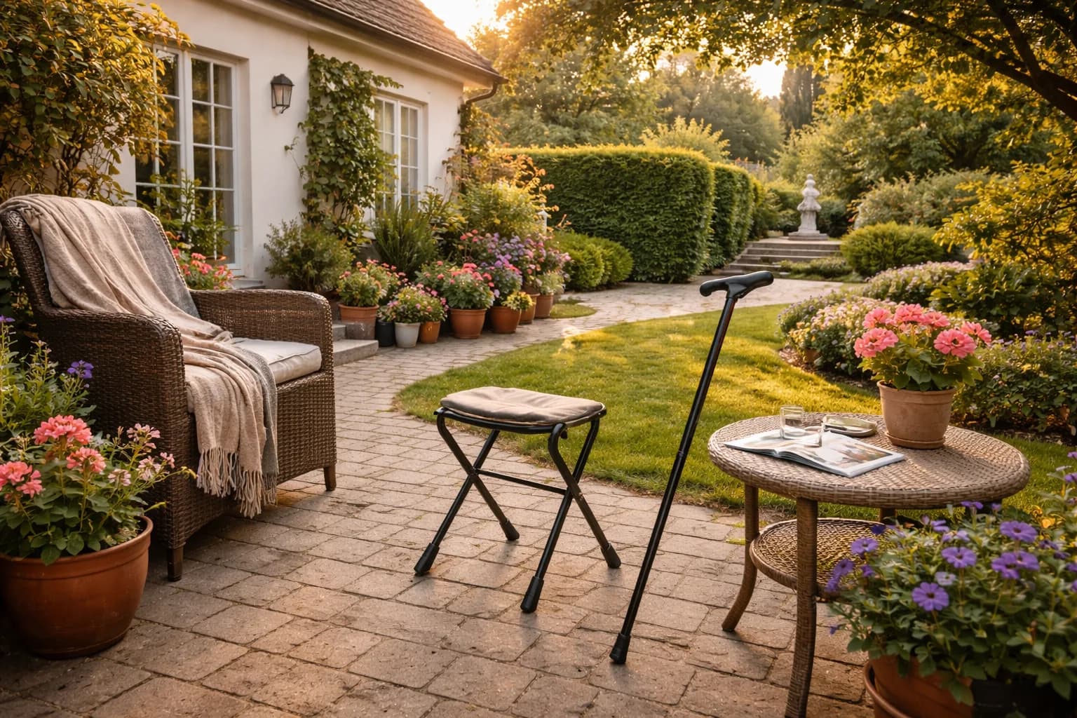 Professionelle Pflege und Betreuung - Illustration zum Thema: Prophylaxen in der Pflege: Übersicht & praktische Maßnahmen